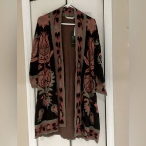 NWT Soft Surroundings Icon Sweater Cardigan